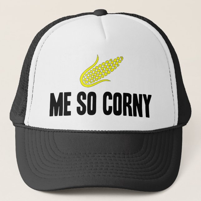 Casquette Moi, tellement corny (Devant)