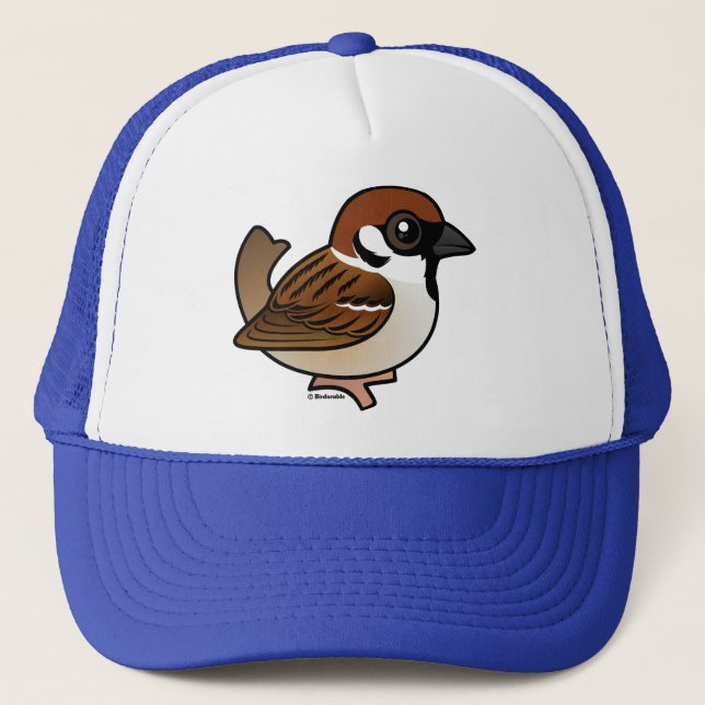 Casquette Moineau d'arbre eurasien (Devant)
