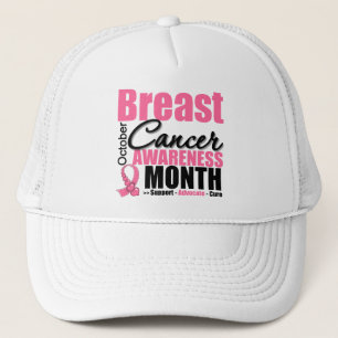 Casquette Mois de conscience de cancer du sein - octobre