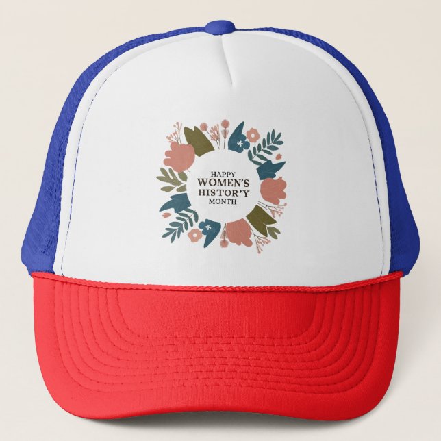 Casquette Mois de l'histoire des femmes (Devant)