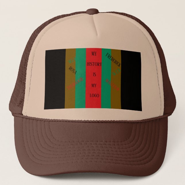 CASQUETTE MOIS DE L'HISTOIRE DES NOIRS (Devant)