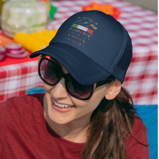 CASQUETTE MOIS DU PATRIMOINE HISPANIQUE NATIONAL (Créateur téléchargé)