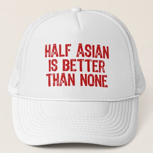 Casquette Moitié asiatique (Devant)