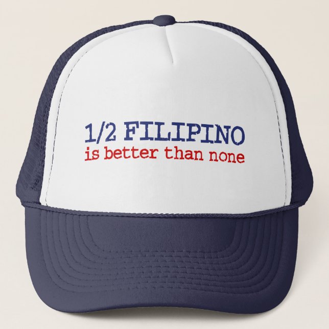 Casquette Moitié philippin (Devant)