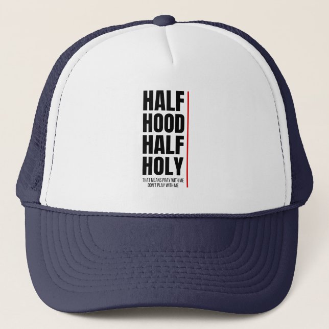 CASQUETTE MOITIÉ VOYOUTE MOITIÉ SAINTE (Devant)