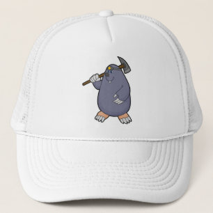 Casquette Mole comme fermier avec Pickaxe & Spotlight