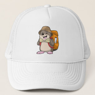 Casquette Mole comme randonneur avec bagage