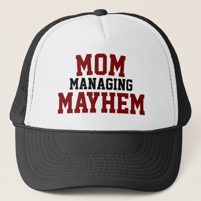 Casquette Mom Managing Mayhem Hat (Devant)