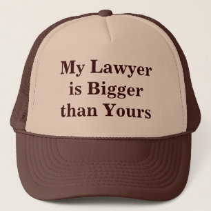 Casquette Mon avocat est plus grand que le vôtre