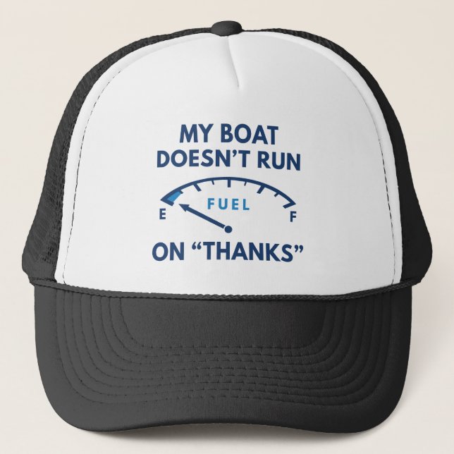 Casquette Mon bateau (Devant)