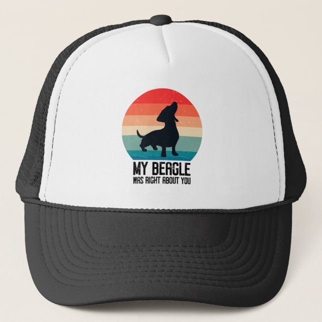 Casquette Mon Beagle Avait Raison Pour Vous Beagle Pet Dog R (Devant)