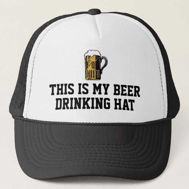 Casquette Mon Bonnet De boire Bière ! (Devant)
