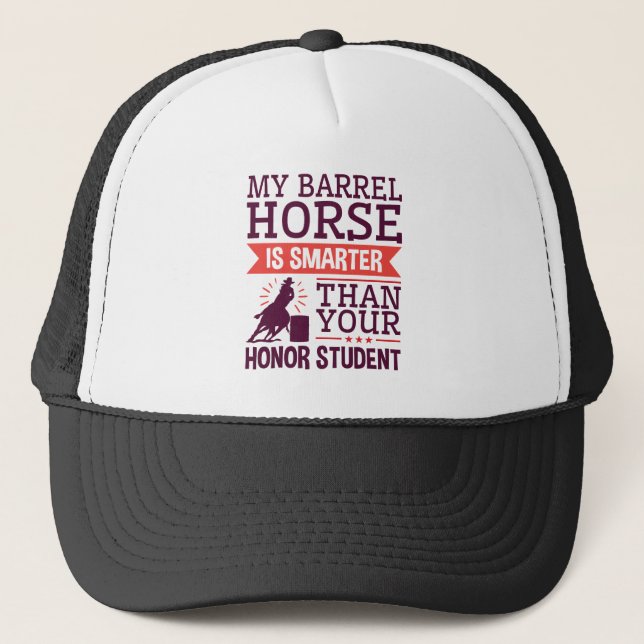 Casquette Mon cheval de baril est plus drôle Funny Barrel Ra (Devant)