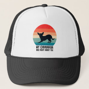 Casquette Mon Chihuahua Avait Raison De Vous, Chihuahua Retr