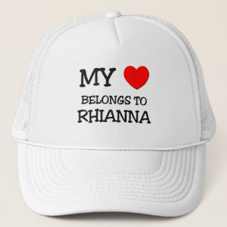 Casquette Mon coeur appartient à RHIANNA