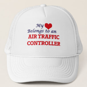 Casquette Mon coeur appartient à un contrôleur de la circula