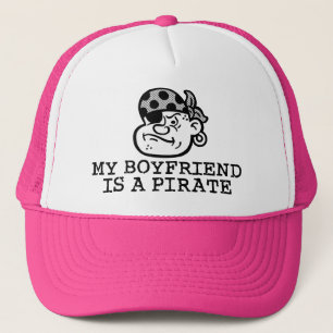 Casquette Mon copain est un pirate