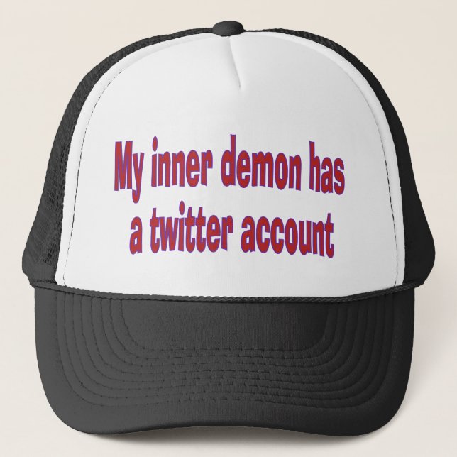 Casquette Mon démon intérieur (Devant)