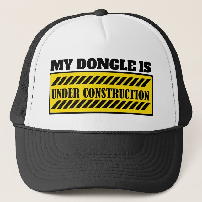 CASQUETTE MON DONGLE EST EN CONSTRUCTION (Devant)