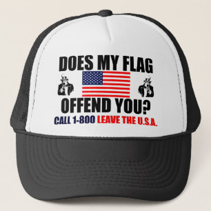 Casquette Mon drapeau vous offense-t-il ?