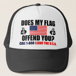 Casquette Mon drapeau vous offense-t-il ?