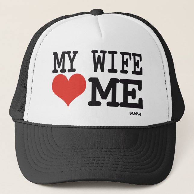 Casquette Mon épouse m'aime (Devant)
