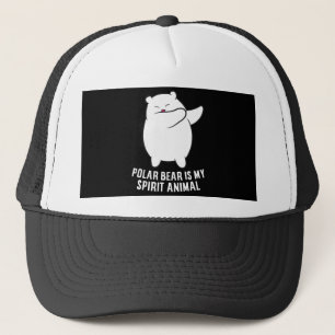 Casquette Mon Esprit Animal Polaire Ours Mélange Ours Polair