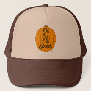 Casquette Mon Gourd Funny Fall Citrouille Dit Art