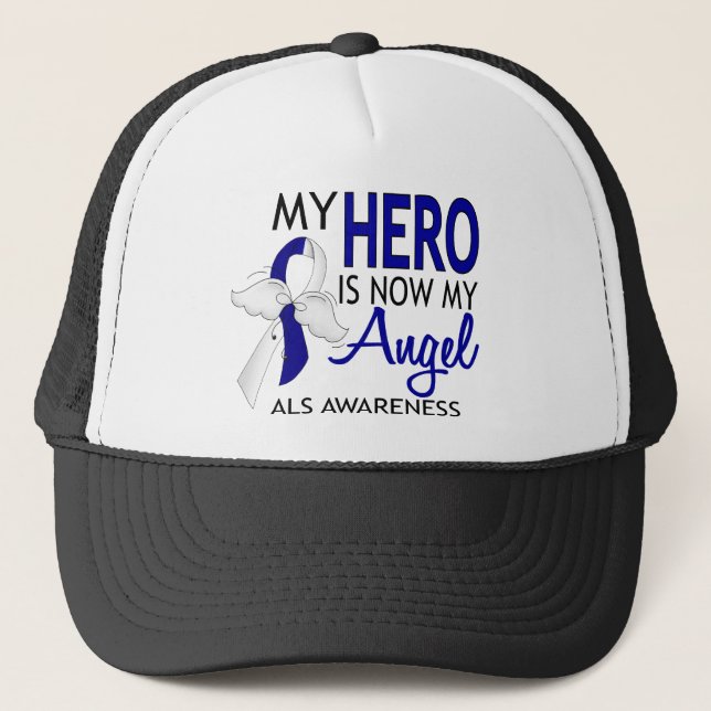 Casquette Mon héros est mon SAL d'ange (Devant)