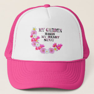 Casquette Mon Jardin Fait Chanter Mon Coeur, Mesdames Casque