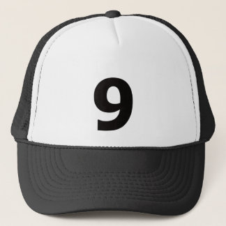 Casquette Mon nombre est 9 !