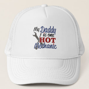 Casquette Mon papa est un mécanicien de chauffage