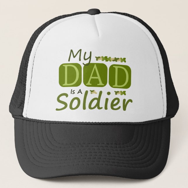 Casquette Mon Père Est Un Soldat (Devant)