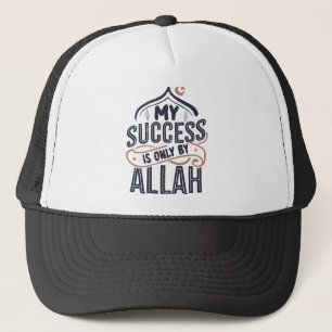 Casquette Mon succès n'est que celui d'Allah
