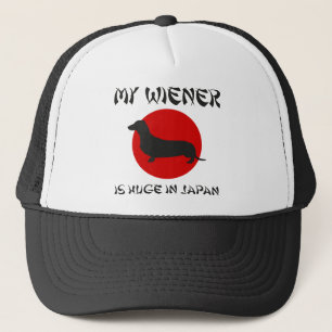 Casquette Mon wiener est énorme au Japon