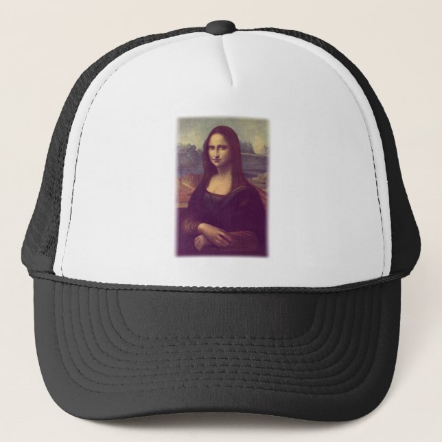 Casquette MONA LISA par Leonardo Da Vinci (Devant)
