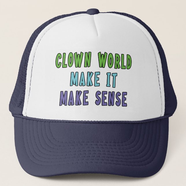 Casquette Monde de Clowns  (Devant)