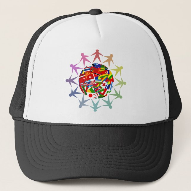 Casquette Monde divers (Devant)