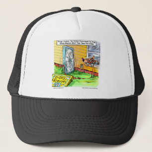 Casquette Monde le plus heureux chien amusant Tee - shirt Mu