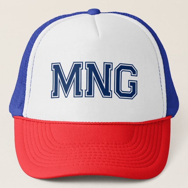Casquette monogramme (Devant)