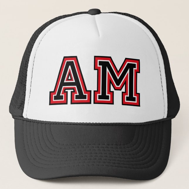 Casquette Monogramme AM (Devant)