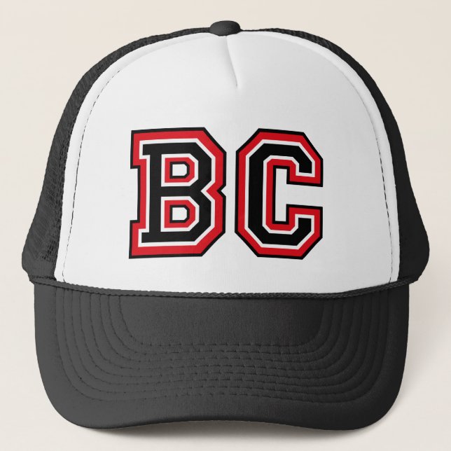Casquette Monogramme 'BC' (Devant)