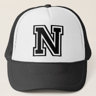Casquette Monogramme de la lettre "N"