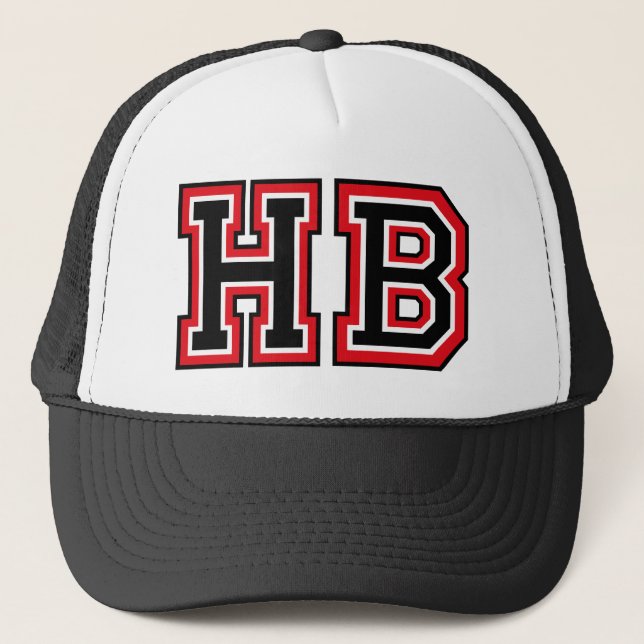Casquette Monogramme 'HB' (Devant)