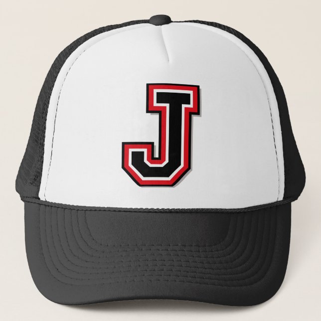 Casquette Monogramme "J " (Devant)