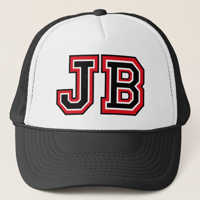 Casquette Monogramme 'JB' (Devant)