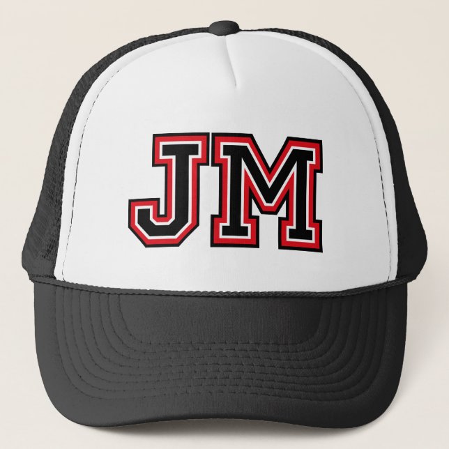 Casquette Monogramme 'JM' (Devant)