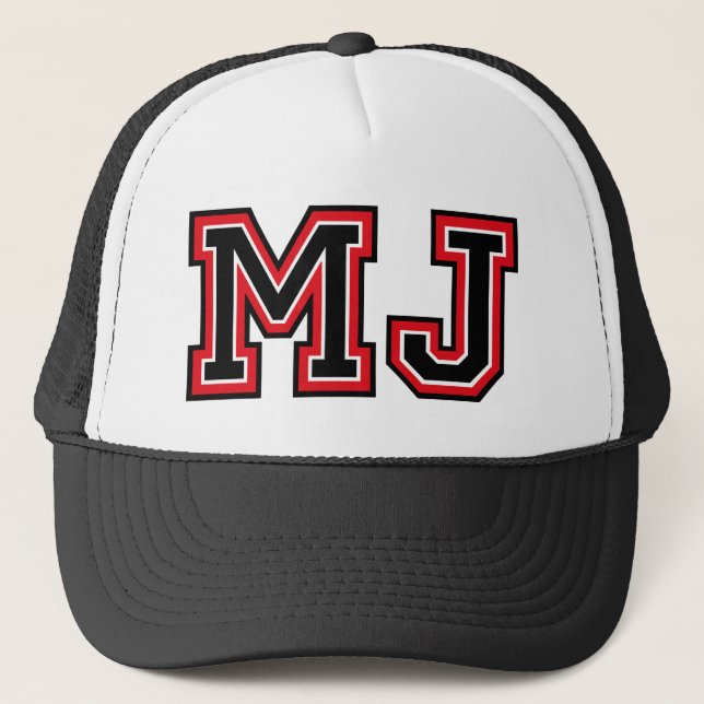 Casquette Monogramme "MJ" (Devant)