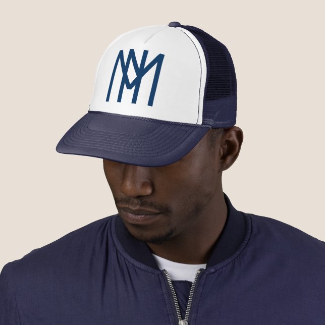 Casquette Monogramme MN (En situation)