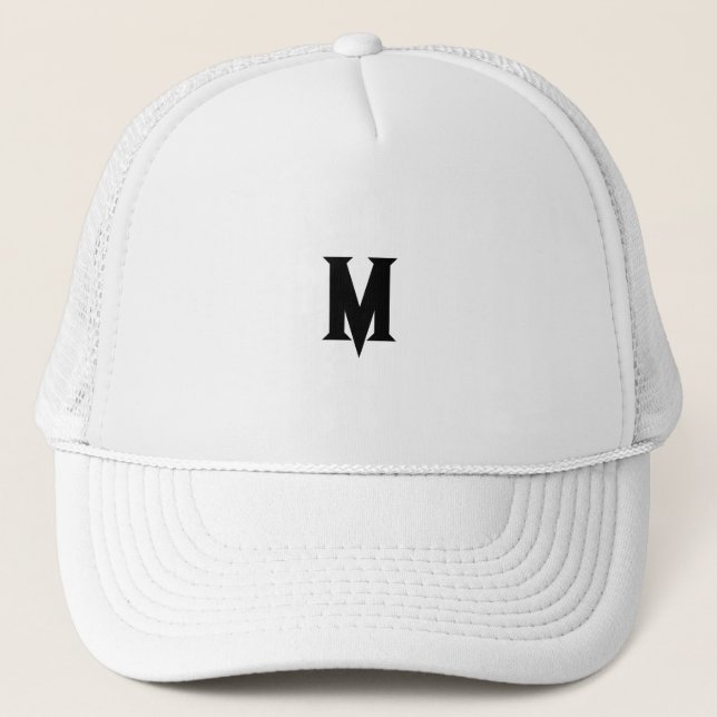 Casquette Monogramme ou logo M personnalisé (Devant)